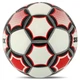 Мяч футбольный №5 CRYSTAL SOCCERMAX FB-7997 (№5, 5 сл., сшит вручную, Белый-красный) - изображение 4
