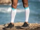 Компрессионные гетры спортивные Compressport 2 Oxygen, White, T1 (размер 30-34) - изображение 3