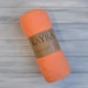 Простынь на резинке Kayra Махровое 200 x 220 +25 см Оранжевый - изображение 1