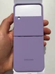 Чехол силиконовый с кольцом Silicone Cover with Ring SM-F711 для Samsung Galaxy Z Flip4 Bora Purple - изображение 3