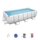 Прямоугольный каркасный бассейн Bestway 56441Power Steel Frame Pool ( 404х201х100см) - изображение 2