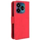 Чохол-книжка з кишеньками Deexe Wallet Stand для ZTE Nubia V60 Design - Red - зображення 6