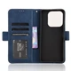 Чохол-книжка з кишеньками Deexe Wallet Stand для ZTE Nubia V60 Design - Blue - зображення 4