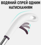 Телескопічна швабра з розпилювачем Aurora Water Spray Mop - швабра, що обертається, з віджимом для всіх поверхонь - зображення 3