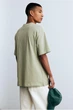 Футболка H&M Loose Fit S фісташковий 1003662065 - зображення 3
