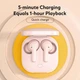 Беспроводные TWS Наушники Xiaomi QCY T13 Truly Wireless Earbuds / Pink - изображение 4