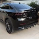 Накладки на бампер Haval F7x плавники канарды черного цвета 4шт универсальный - изображение 2