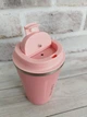 Термокружка Happy Life Coffee 380 мл Розовый - изображение 2