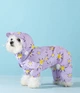 Дождевик для собак Hipidog PSunny L с капюшоном и принтом, Фиолетовый (HPDPSN12) - изображение 5