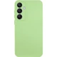 Чохол TPU GETMAN Liquid Silk Full Camera Samsung Galaxy S24 FE Зелений / Pistachio - зображення 1