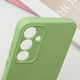 Чохол TPU GETMAN Liquid Silk Full Camera Samsung Galaxy S24 FE Зелений / Pistachio - зображення 5