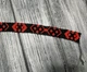 Традиционное украинское ожерелье чокер из бисера HatynkaUA Necklace в этностиле ручной работы Black-Red (SUN999_57) - изображение 5