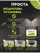 Фасадный уличный фонарь, светильник на солнечной батарее SOLAR 100 LED (черный) - изображение 3
