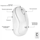 Миша бездротова Logitech M240 Silent Off White (910-007120) Білий - изображение 3