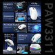Беспроводная Мышь ATTACK SHARK X11 Черная 2.4G/Bluetooth/Провод, Сенсор PAW3311 22000 DPI - изображение 7