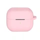 Силиконовый чехол для наушников Samsung Galaxy Buds 3/Buds 3 Pro/Buds 3 FE, Hang Case, розовый, ультратонкий защитный кейс толщиной 2 мм, защита от царапин, пыли и ударов, компактный, с карабином для крепления, ArmorStandart (ARM79988) - изображение 1