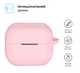 Силиконовый чехол для наушников Samsung Galaxy Buds 3/Buds 3 Pro/Buds 3 FE, Hang Case, розовый, ультратонкий защитный кейс толщиной 2 мм, защита от царапин, пыли и ударов, компактный, с карабином для крепления, ArmorStandart (ARM79988) - изображение 2