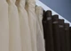 Кухонні шторки VR-Textil № 096к з підв'язками венге з бежевим 400х170 см (52-1006) - зображення 5