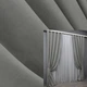 Комплект готових штор VR-Textil Мікровелюр Petek № 1477ш Світло-сірий 100х290 см 2 шт (31-737) - зображення 1