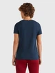 Футболка жіноча Tommy Hilfiger WW0WW24969-403 XS Синя (8719857907371) - зображення 2