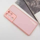 Шкіряний чохол Xshield для Samsung Galaxy S21 Ultra Рожевий / Pink - зображення 2