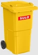 Контейнер для сміття SULO Citybac 240 літрів Жовтий - зображення 2