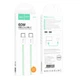 Data-кабель Hoco X104 Source 60W 3A Type-C to Type-C 1m, Green - зображення 2