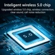 Автомобильный FM-трансмиттер Bluetooth 5.0 FM-передатчик 2 USB + TypeC ресивер, модулятор, плеер MP3 black - изображение 7