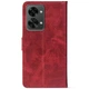Чохол-книжка Crazy Horse Clasic для OnePlus Nord 2T 5G Red Wine (Front) (59975) - изображение 3