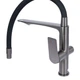 Змішувач для кухні Qtap Vlasta New з гнучким виливом з підключенням для питної води QTVLA364GMB45649 Gunmetal Black PVD - зображення 4