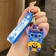 Стіч брелок Ліло та Стіч Lilo Stitch для дітей брелок іграшка на ключі, на сумку синій 7 см Q_7 - зображення 5