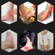 Турмалиновые накладки на голеностопы с магнитами Hot Care черные 2 шт - изображение 6