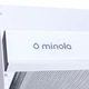 Белая выдвижная встраиваемая телескопическая вытяжка для кухни Minola HTLS 6935 WH 1300 LED, шириной 60 см - изображение 8