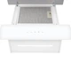 Белая сенсорная декоративная наклонная кухонная вытяжка WEILOR PDS 6140 WH 750 LED Strip, шириной 60 см - изображение 4