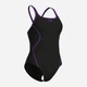 Купальник слитный женский Arena Pro_File Swimsuit Solid 008055-590 36 Черный (3468337414377) - изображение 3
