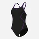 Купальник слитный женский Arena Pro_File Swimsuit Solid 008055-590 36 Черный (3468337414377) - изображение 4