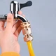 Адаптер латунний 1/2" (3/4") для поливу LOSSO MY-104, перехідник для шланга - зображення 7