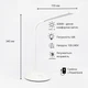 Настільна LED лампа 6W 4200K ETRON White delta - зображення 2