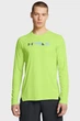 Чоловічий салатовий лонгслів UA TRAIL RUN GRAPHIC LS Under Armour MD 1386707-304 - зображення 1
