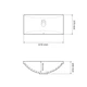 Умивальник VBI Montella white врізний VBI-018036 - зображення 2