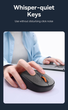Беспроводная мышка Baseus F01A Wireless Mouse 2.4GHz - изображение 5