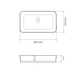 Умывальник накладной VBI Paterno 605x310x150мм прямоугольный белый VBI-012609 - изображение 6