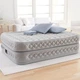Двоспальне надувне ліжко Intex 64464 (1.52 x 2.03 x 51 см) Supreme Air-Flow Airbed + Вбудований електронасос 220В - зображення 4