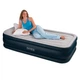 Односпальная надувная кровать Intex 67732 + встроенный электронасос 220V Deluxe Pillow Rest Raised AirBed With Built-In Electric Pump (99x191x43 см) - изображение 1