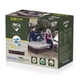 Надувная кроватьBestway 67699 Tritech Airbed (203х152х36 см) с подголовником Серый - изображение 2