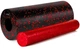 Массажный набор PowerPlay PP_4015 EPP Foam Roller Set 4in1 2 роли + 2 мяча + Чехол Черно-красный (PP_4015_Red) - изображение 2