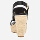 Женские босоножки Tommy Hilfiger 452966205 40 25.5 см Черные (1159813629) - изображение 3