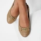 Женские балетки Guess 465463161 37 23 см Коричневые (1159813743) - изображение 5