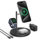 Бездротове зарядне пристрій Anker MagGo 3-in-1 Wireless Charging Station (7030797) - зображення 1
