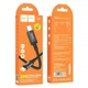 Кабель HOCO X91 Radiance 60W charging data cable for Type-C to Type-C 3m Black (6931474788733) - изображение 6